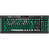 Saudi Arabia Flag Distressed K95 RGB PLATINUM Mechanical Gaming Keyboard Skin